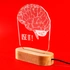 Brainy Banter 3D LED Lamp for Home and Office Decor