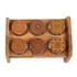 Vacuum-Sealed Custom Stand 6-Piece Spice Set