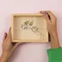 Valentine's Gift Accessory Organizer Box - Personalized Wooden Jewelry Box