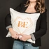 Valentine's Gift Initial Written Decorative Pillow