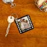 Valentine's Gift Movie Strip Printed Keychain