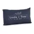 Personalised Couple's Name and Date Pillow for Romantic Occasions