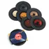 Vintage Vinyl Coaster Set for Retro Music Lovers