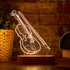 Violin Design 3D Led Lamp