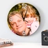 Personalised Father's Day Photo Wall Clock