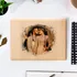 Watercolor Effect Personalised Photo Printed Mini Wooden Frame