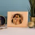 Watercolor Effect Personalised Photo Printed Mini Wooden Frame