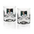 Personalised Photo Whiskey Glass Set with Custom Name