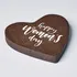 Women's Day Special Wooden Heart Decoration
