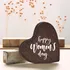 Women's Day Special Wooden Heart Decoration