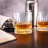 Wooden Boxed Glasgow Set of 2 Whiskey Glasses