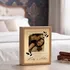 Wooden Decorative LED Lamp - Romantic Gifts for Couples with Printed Photo