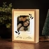 Wooden Decorative LED Lamp - Romantic Gifts for Couples with Printed Photo