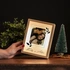 Wooden Decorative LED Lamp - Romantic Gifts for Couples with Printed Photo