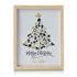 Wooden Decorative LED Lamp with Christmas Tree Design