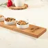 Personalised Wooden Serving Tray with Mini Bowls for Couples