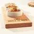 Personalised Wooden Serving Tray with Mini Bowls for Couples