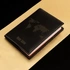 Personalised Leather Passport Holder with World Map Design