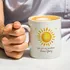 You Are My Sunshine Designed Personalized Porcelain Coffee Cup