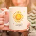 You Are My Sunshine Designed Personalized Porcelain Coffee Cup